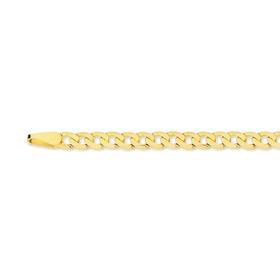 9ct-45cm-Solid-Curb-Chain on sale