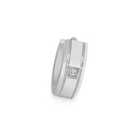MY-Steel-CZ-5mm-Hoop-Earring on sale