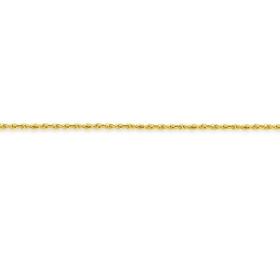 9ct-Gold-45cm-Rope-Chain on sale