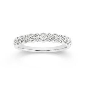 9ct-White-Gold-Vintage-Band on sale