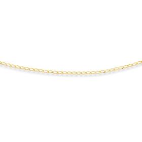 9ct-Gold-45cm-Diamond-Cut-Open-Curb-Chain on sale