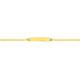 9ct-15cm-Solid-Curb-Identity-Bracelet on sale