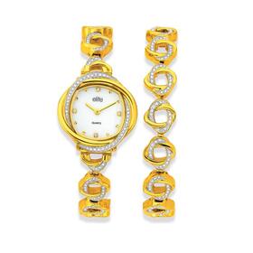 Elite-Ladies-Knot-Watch-Bracelet-Set on sale