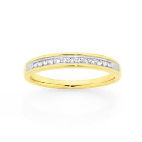 9ct-Gold-Diamond-Miracle-Set-Band on sale