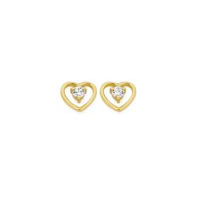 9ct+Gold+Cubic+Zirconia