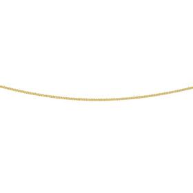 9ct-Gold-40cm-Solid-Curb-Chain on sale