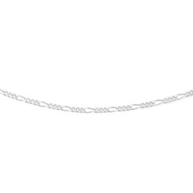 Sterling-Silver-50cm-31-Figaro-Chain on sale