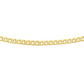 9ct+Gold+Men%26%23039%3Bs+55cm+Solid+Curb+Chain