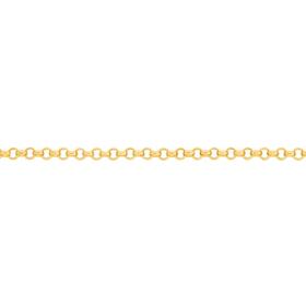 9ct-Gold-50cm-Solid-Round-Belcher-Chain on sale