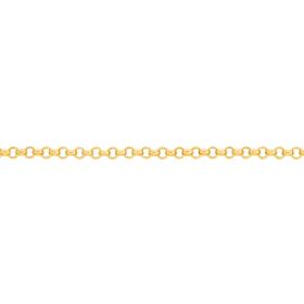 9ct-Gold-50cm-Solid-Round-Belcher-Chain on sale