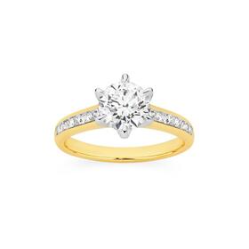 Alora-14ct-Gold-Lab-Grown-Diamond-Ring on sale