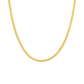 9ct-Gold-45cm-Solid-Curb-Chain on sale