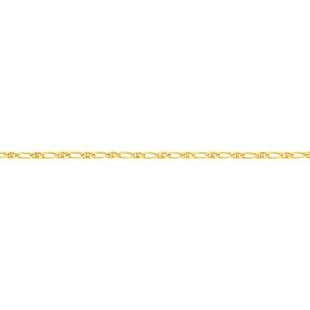 9ct+Gold+55cm+Solid+Marine+Chain