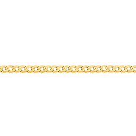 9ct-Gold-55cm-Solid-Curb-Chain on sale