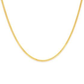 9ct-Gold-35cm-Solid-Curb-Chain on sale