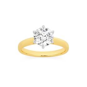Alora-14ct-Gold-Lab-Grown-Solitaire-Diamond-Ring on sale