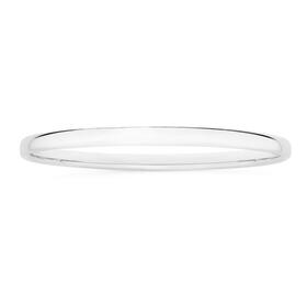 Silver+5x65mm+Comfort+Round+Bangle