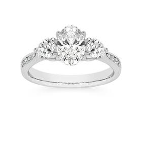 Alora-14ct-White-Gold-Lab-Grown-Diamond-Ring on sale