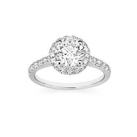 Alora+14ct+White+Gold+2+Carats+TW+Lab+Grown+Diamond+Ring