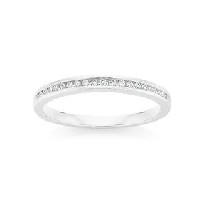 9ct-White-Gold-Diamond-Anniversary-Band on sale