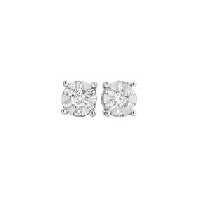 9ct-White-Gold-Diamond-Magic-Facets-Earrings on sale