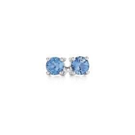 9ct-White-Gold-Natural-Ceylon-Sapphire-Stud-Earrings on sale