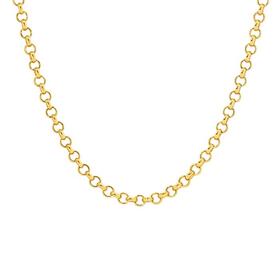 9ct+Gold+45cm+Solid+Belcher+Chain