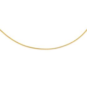 9ct-Gold-45cm-Solid-Snake-Chain on sale