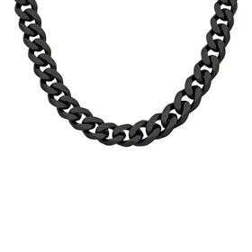 MY-Stainless-Steel-Black-55cm-Curb-Gents-Chain on sale