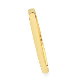 9ct-Gold-6x65mm-Solid-Half-Round-Bangle on sale