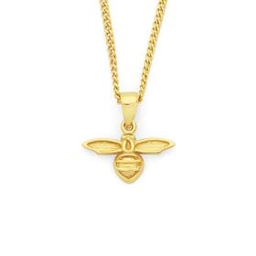 9ct+Gold+Bumble+Bee+Pendant