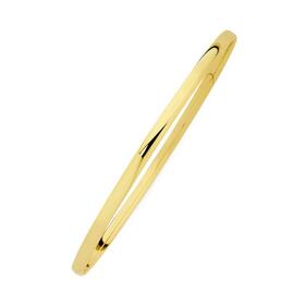 9ct-Gold-3x65mm-Solid-Half-Round-Bangle on sale