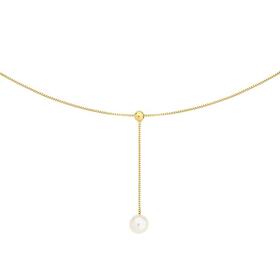9ct-Gold-45cm-Cultured-Freshwater-Pearl-Necklace on sale
