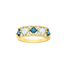 9ct-Gold-London-Sky-Blue-Topaz-Dress-Ring on sale