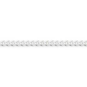 Silver-19cm-Curb-Bracelet on sale