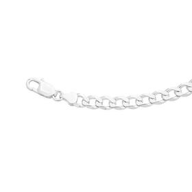 Sterling-Silver-20cm-Curb-Bracelet on sale