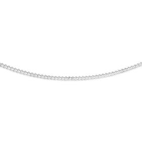 Silver-45cm-Dia-Cut-Curb-Chain on sale