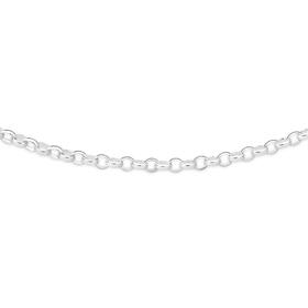 Silver+55cm+Curb+Chain