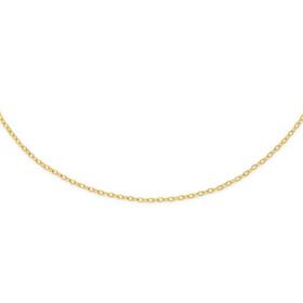 9ct-Gold-45cm-Solid-Twisted-Cable-Chain on sale