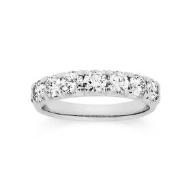 Alora-14ct-White-Gold-1-12-Carats-TW-Lab-Grown-Diamond-Band on sale