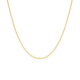 9ct-Gold-45cm-Diamond-Cut-Trace-Chain on sale