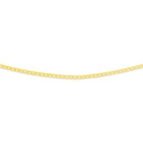 9ct+Gold+50cm+Solid+Curb+Chain