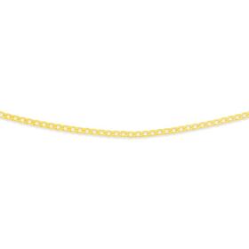 9ct-Gold-50cm-Solid-Curb-Chain on sale