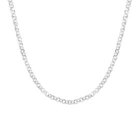 Sterling+Silver+45cm+Round+Belcher+Chain