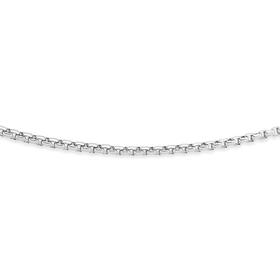 Silver-50cm-Smooth-Octagonal-Box-Chain on sale