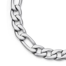 Stainless-Steel-55cm-31-Figaro-Chain on sale