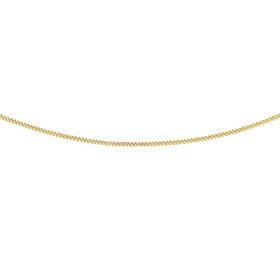 9ct-Gold-45cm-Solid-Curb-Chain on sale