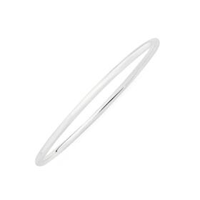 Silver-3x65mm-Solid-Round-Golf-Bangle on sale