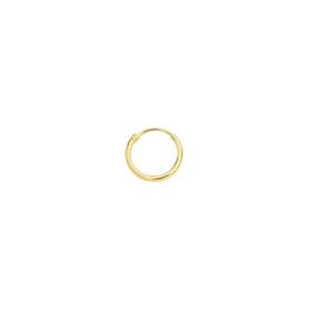 9ct+Gold+1.2x8mm+Nose+Ring