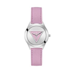 Guess+Tri+Plaque+Ladies+Watch